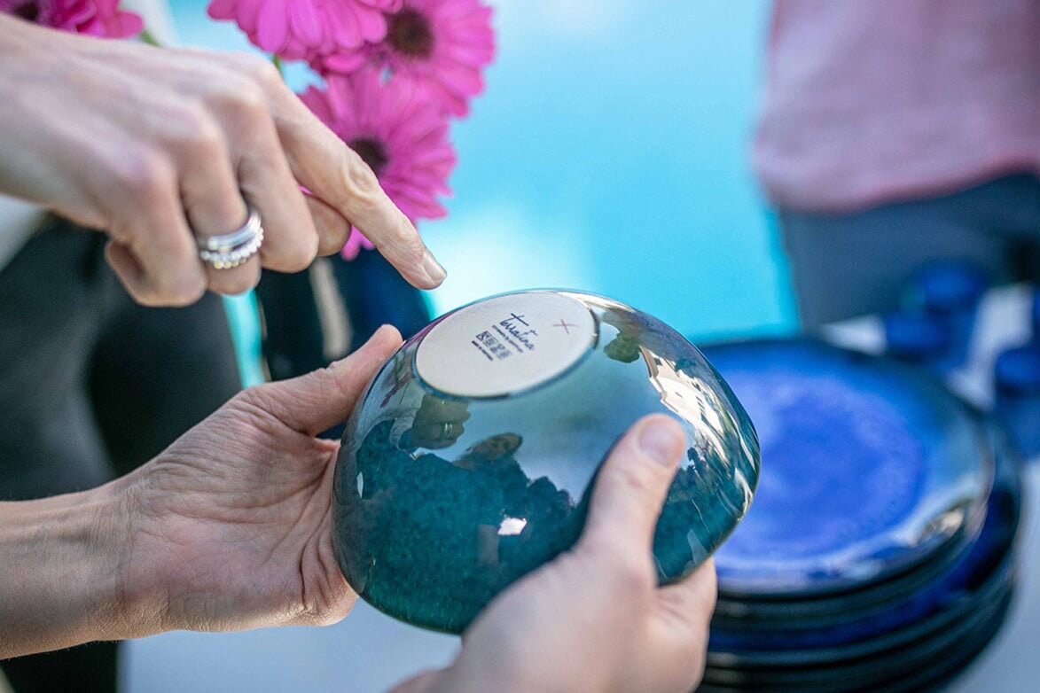 Amazonia Schale klein Grün I 4 Stück