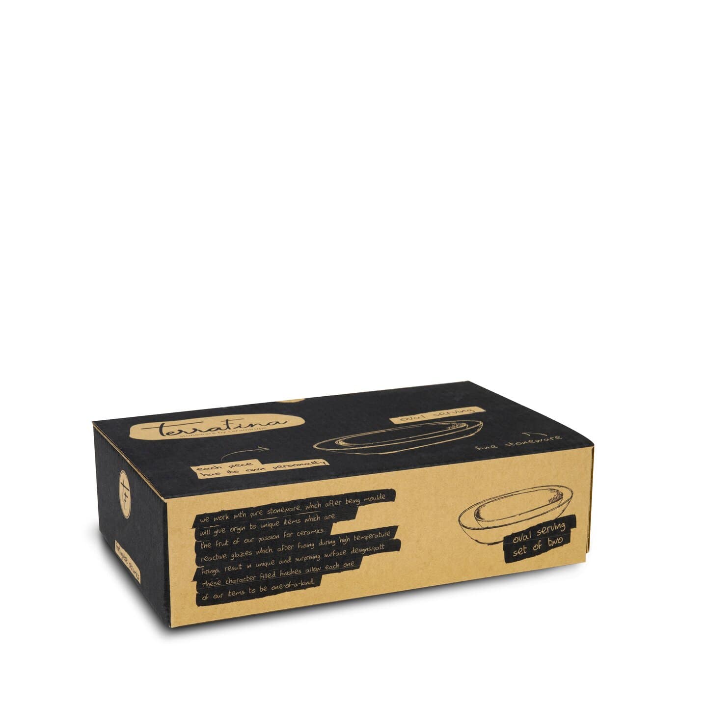 Black Stone Auflaufform Schwarz I 2 teiliges Set