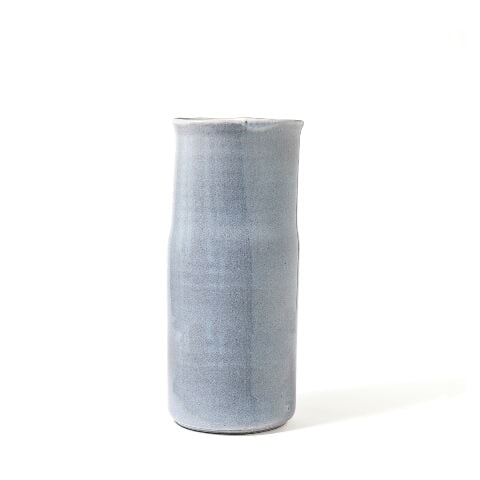 Calla Keramik Vase Hellblau