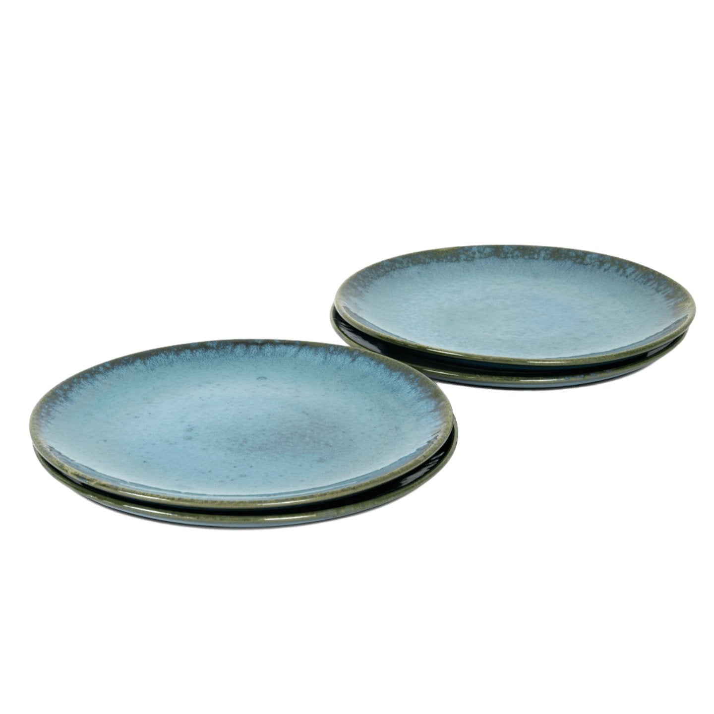 Amazonia Teller Set Grün I 12 teiliges Set