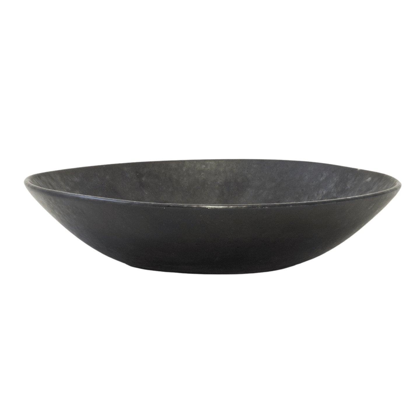 Black Stone Teller & Schalen Set Schwarz I 16 teiliges Set