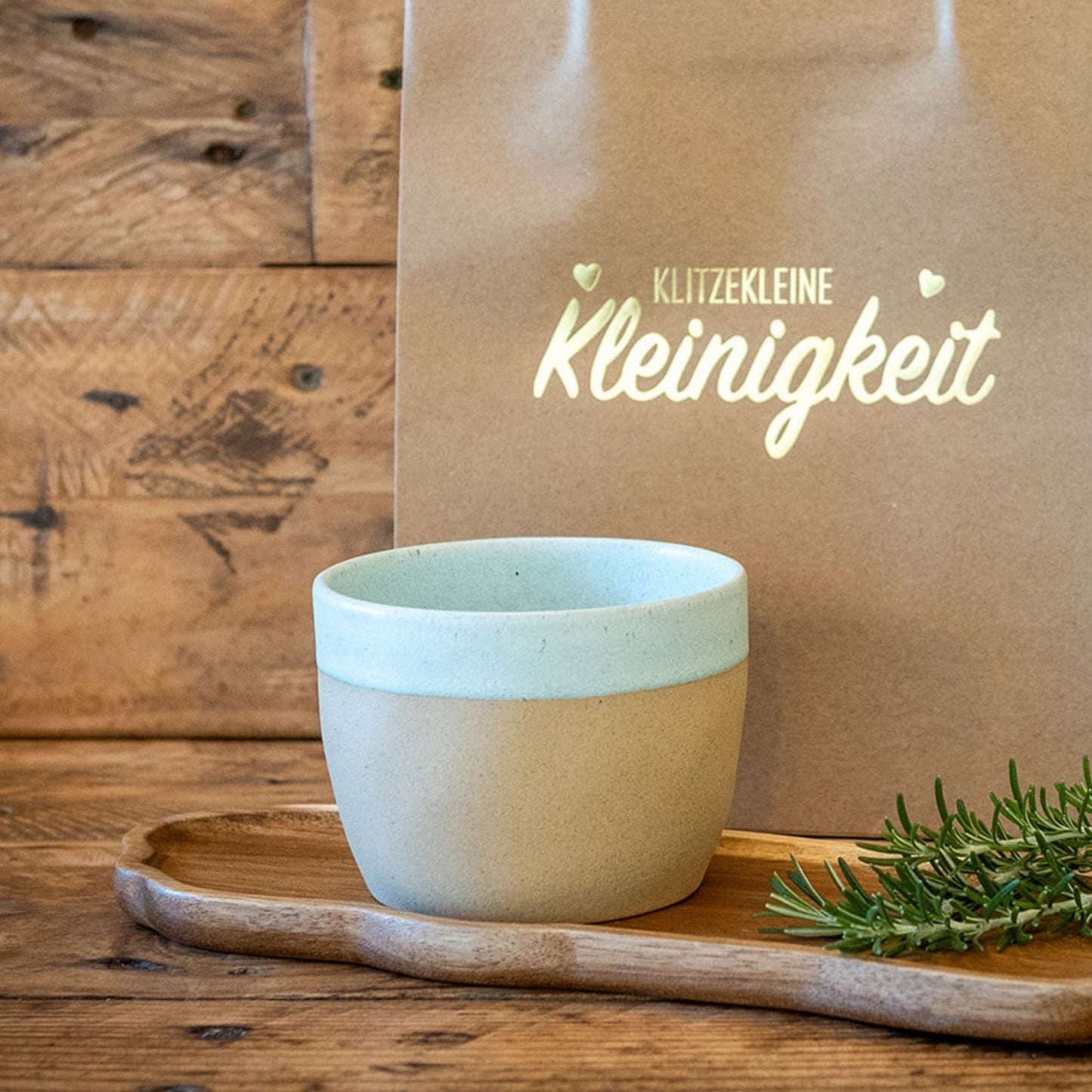 Areia Becher medium Türkis