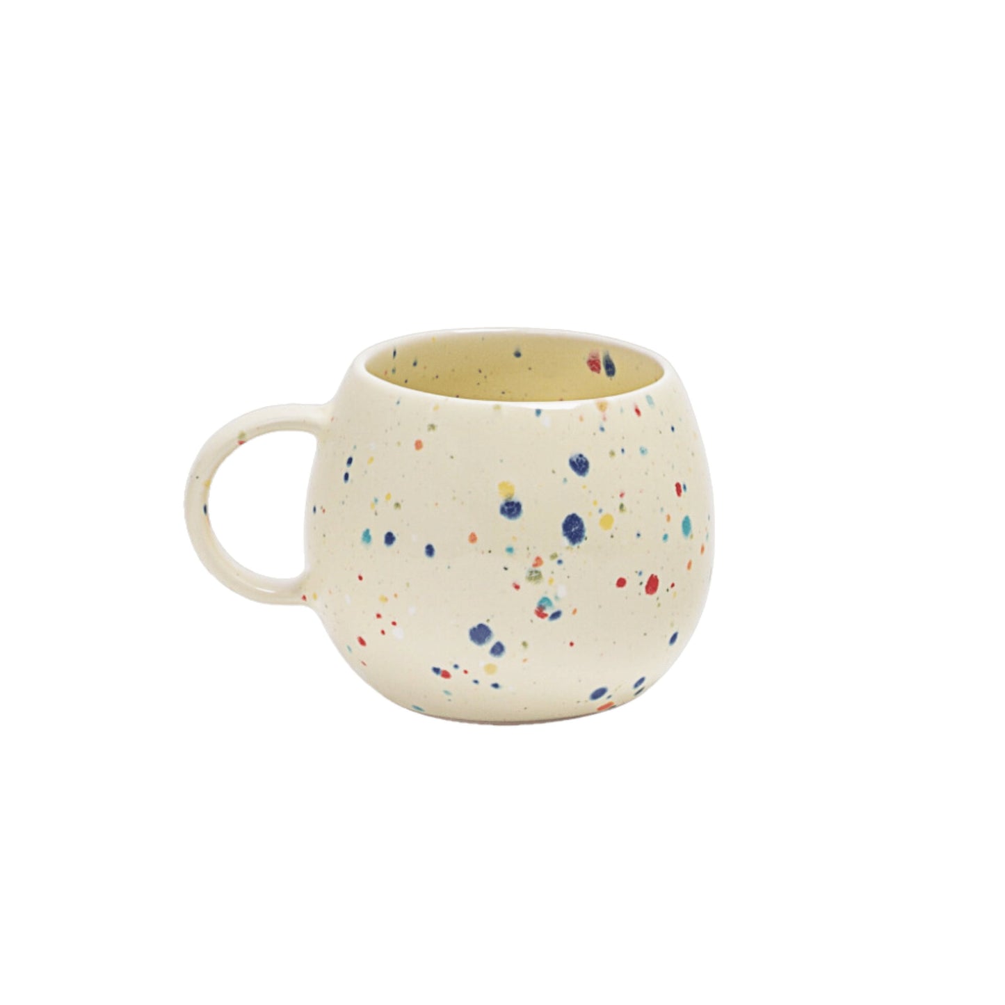 Primavera Keramik Tasse medium Gelb