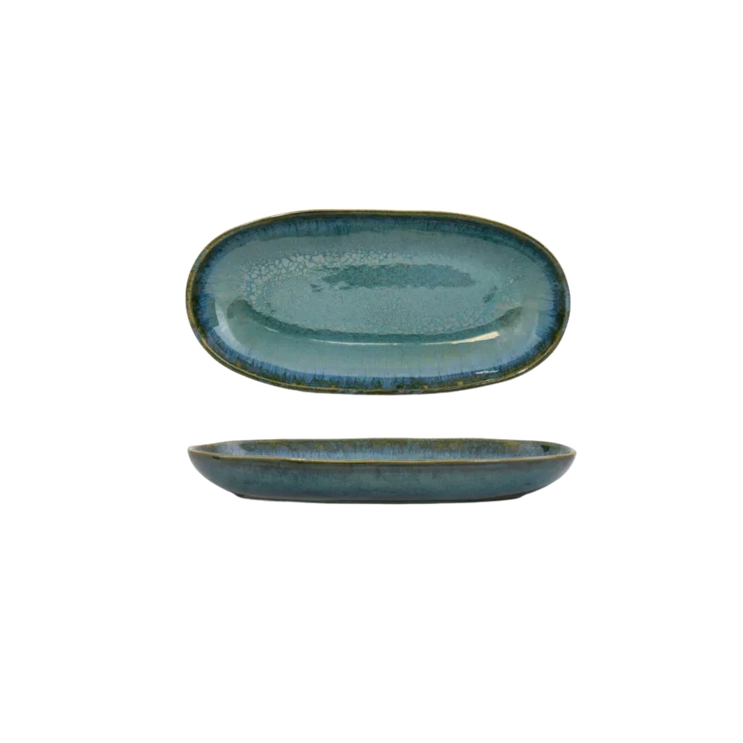 Amazonia Servierplatten Grün I 2 teiliges Set