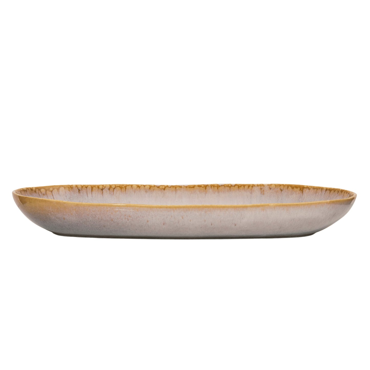 Amazonia Servierplatten Creme I 2 teiliges Set