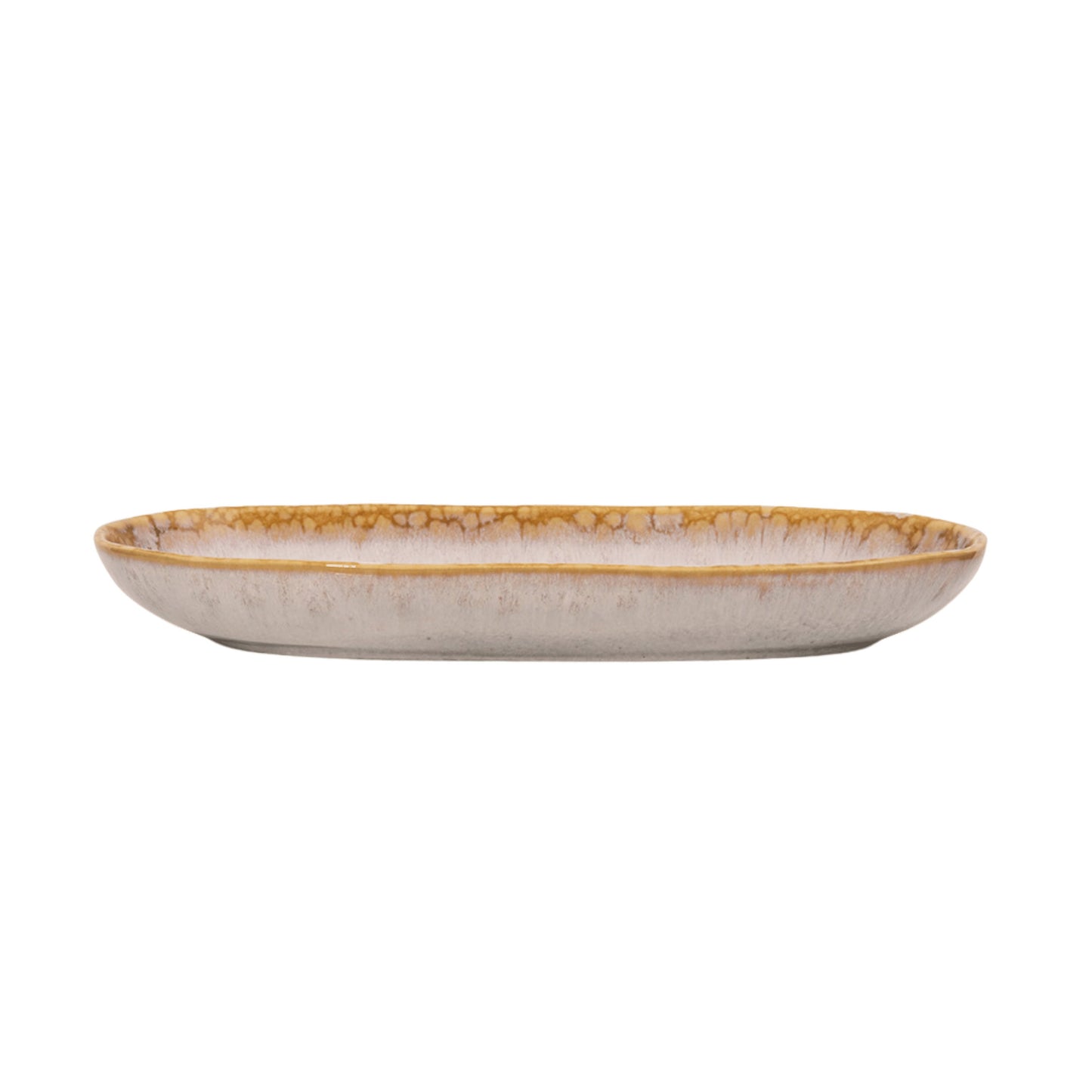 Amazonia Servierplatten Creme I 2 teiliges Set