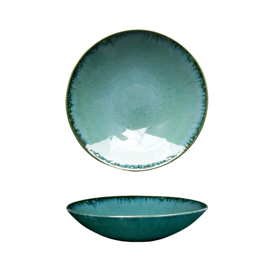 Amazonia Teller tief Grün I 4 Stück