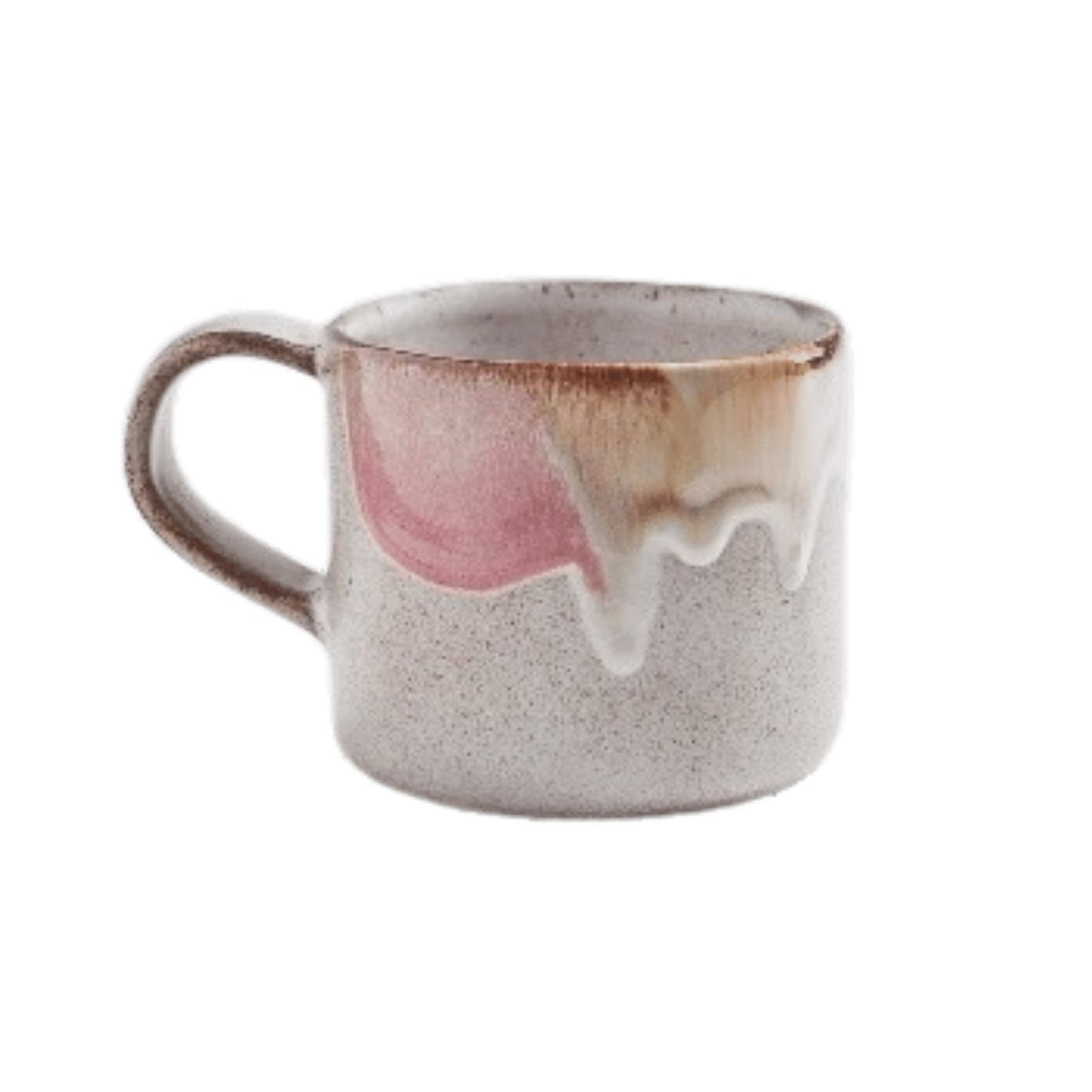 Faro Keramik Tasse groß Rose Creme