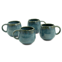grüne keramik tasse aus portugal handgemachte keramik