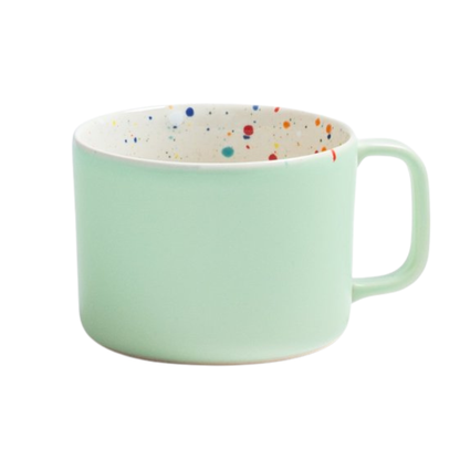 Keramik Tasse Breeze Party Blau – 450 ml | Egg Back Home