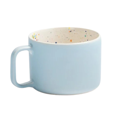Keramik Tasse Breeze Party Blau – 450 ml | Egg Back Home