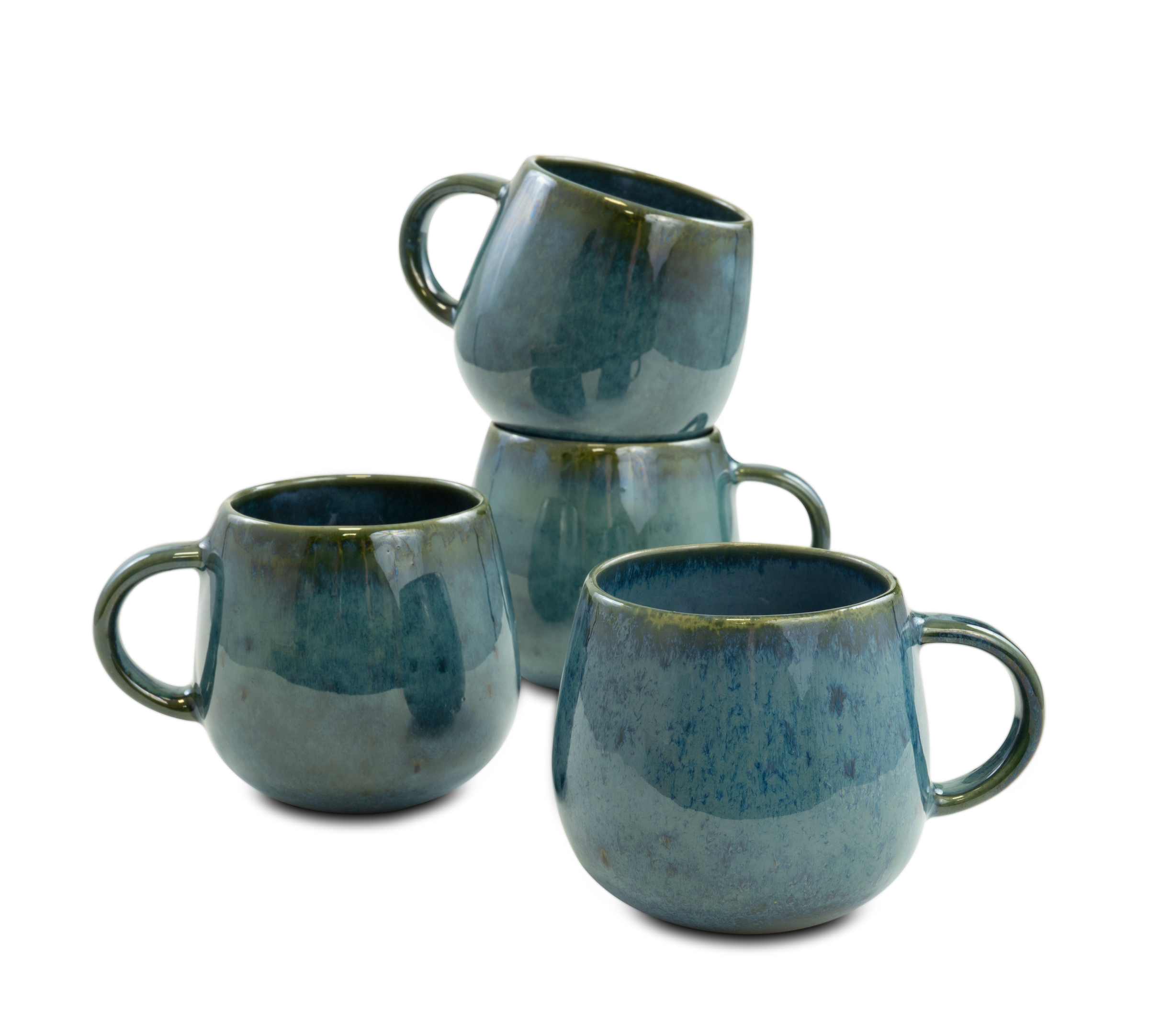 Mugs Cups Keramik Geschirr Green