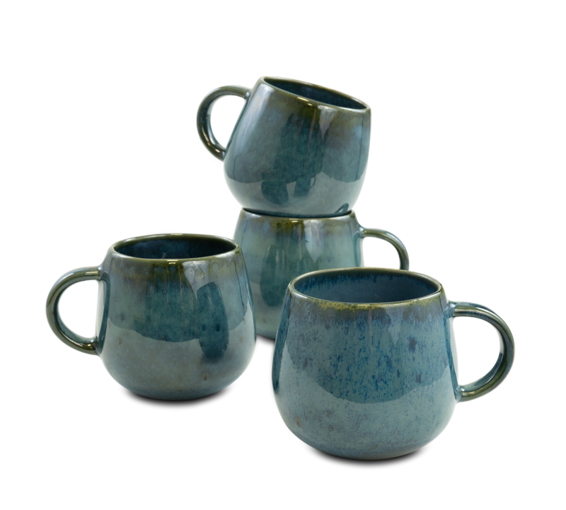 Mugs Cups Keramik Geschirr Green