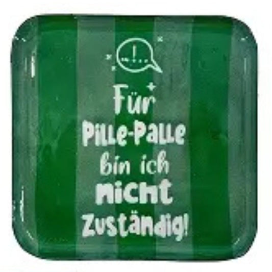 grüner dekoteller für die wand