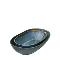 ovale Keramik Schale 