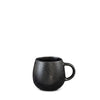 Schwarze Tasse Keramik Geschirr Set