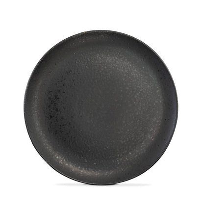 Black Stone Teller & Schalen Set Schwarz I 12 teiliges Set