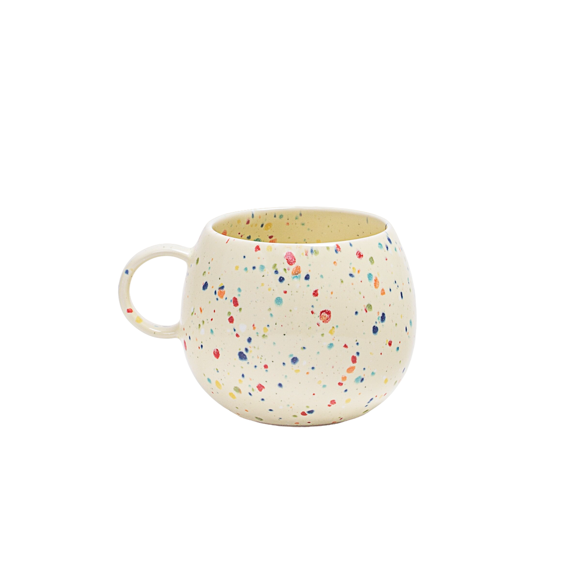 gelbe keramik kaffee tasse handgemacht