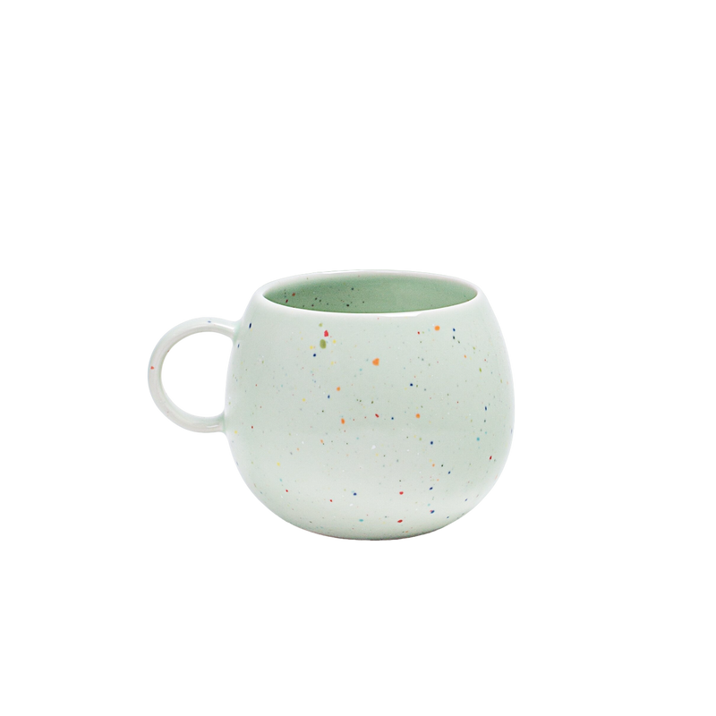 grüne keramik tasse handgemacht