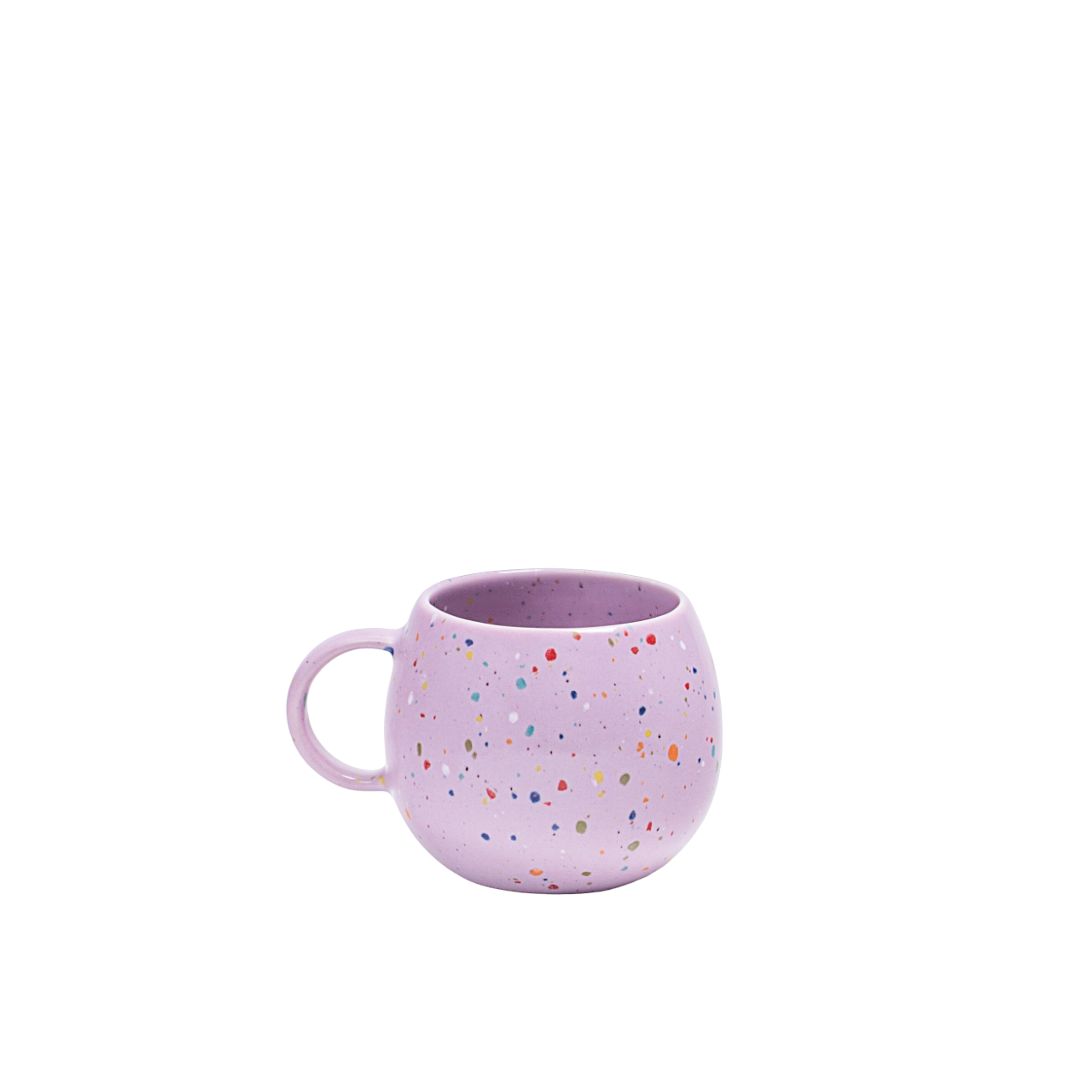 lilac caffee mug
