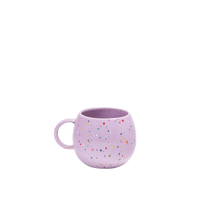 lilac caffee mug