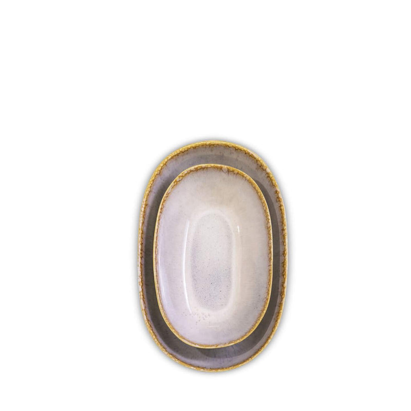 Keramik Schüssel oval