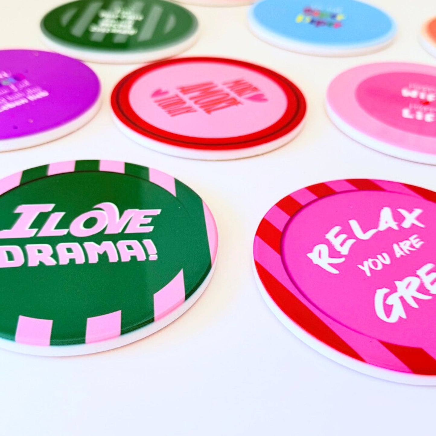 hochwertige getränke untersetzer