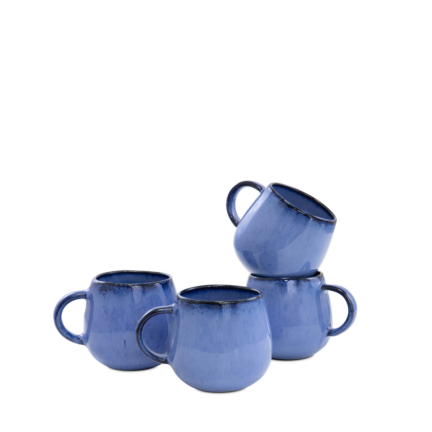 dinnerware stoneware blue