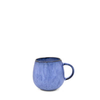 Keramik Tasse handgemacht blau