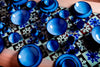 Kollektion Keramik Geschirr Blau