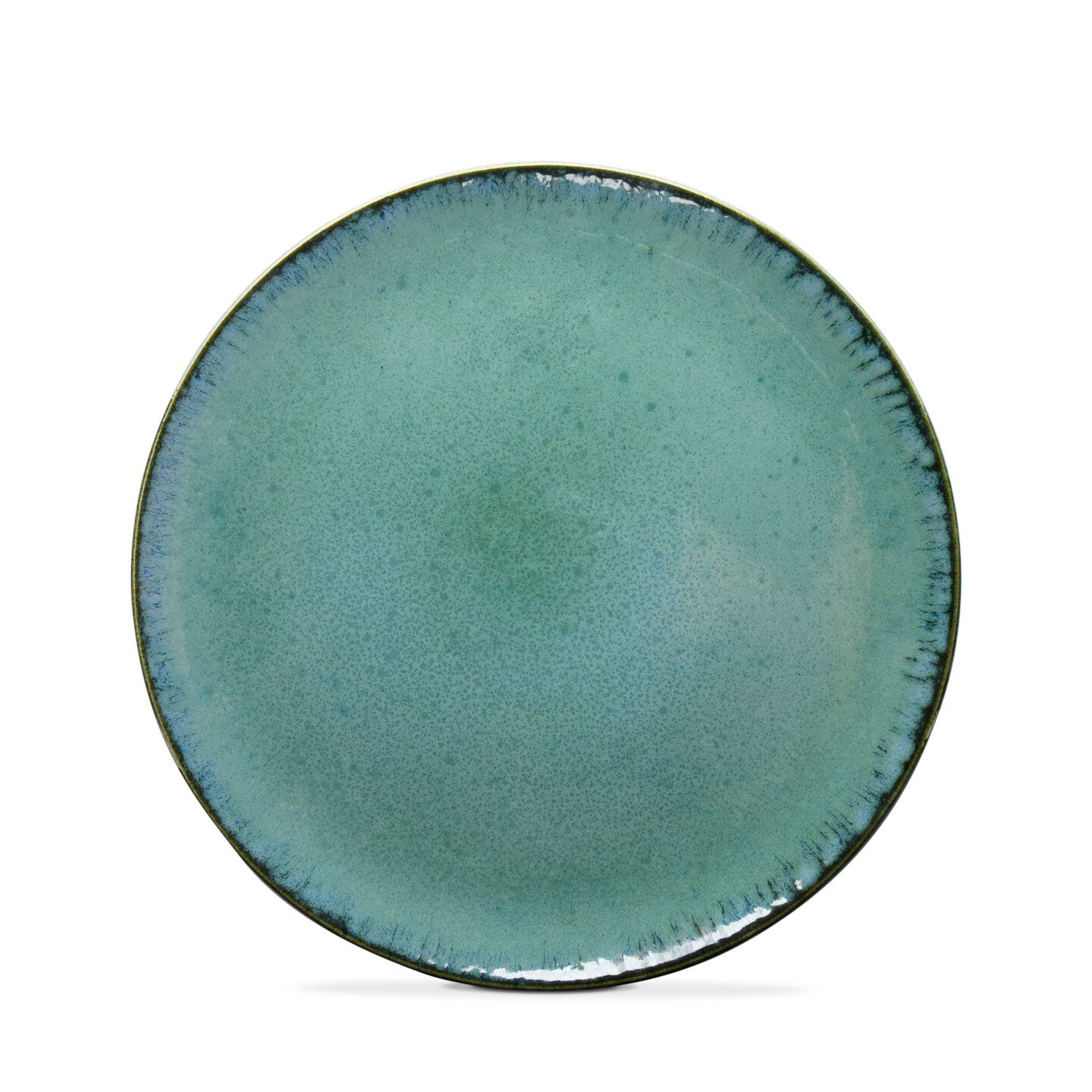 handmade green dish from portugal