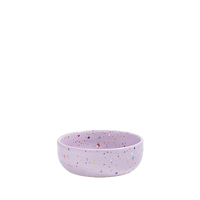 lilac cereal bowl