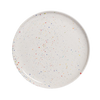 white handmade dinner plate