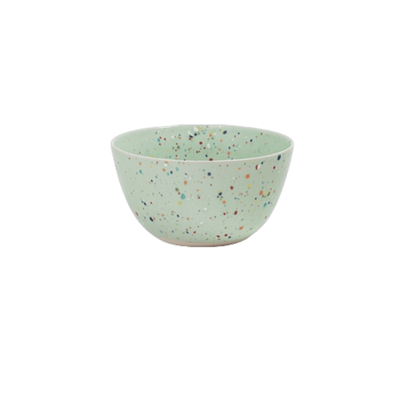 handmade green ceeral bowl portugal