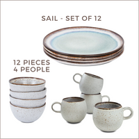 Set of 12 Keramik Sets