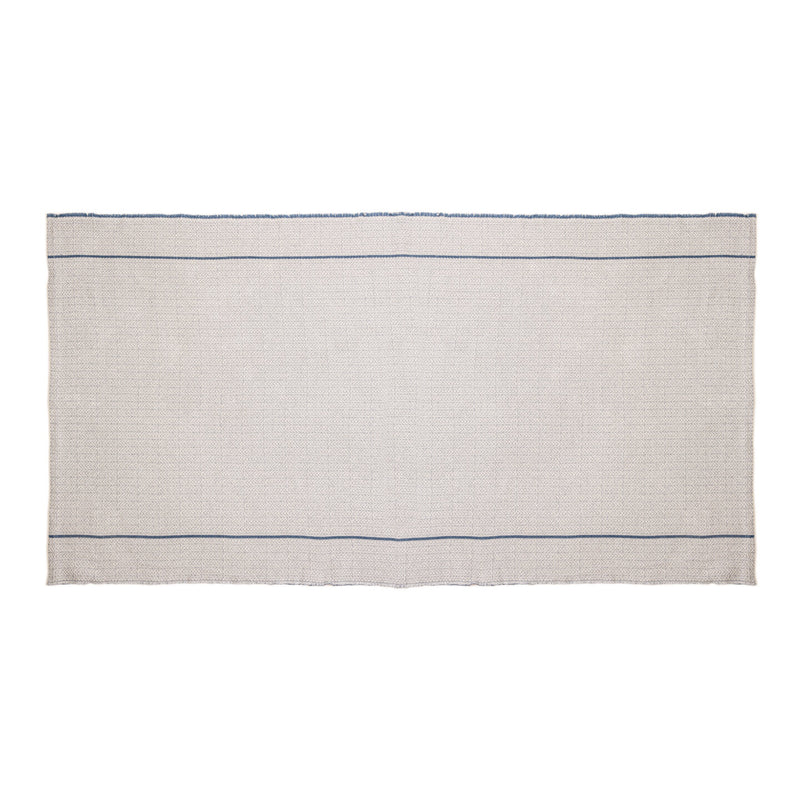 blaue schöne Tischdecke