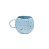 handgemachte keramik tasse von egg back home in blau