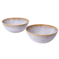 kleine Müslischale aus Keramik in creme