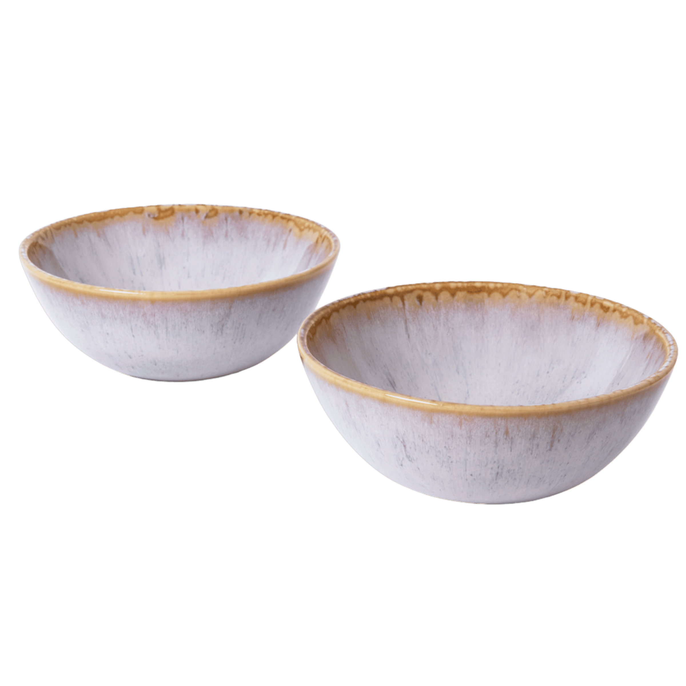 kleine Müslischale aus Keramik in creme