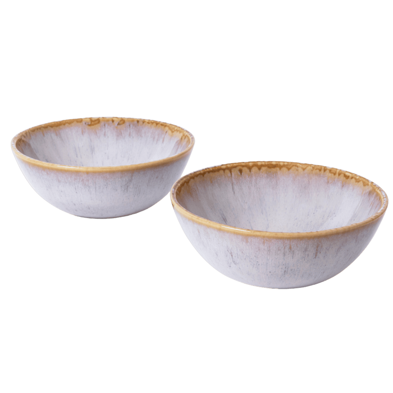 kleine Müslischale aus Keramik in creme