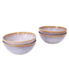 kleine Müslischale aus Keramik in creme