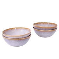 kleine Müslischale aus Keramik in creme
