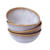 kleine Müslischale aus Keramik in creme