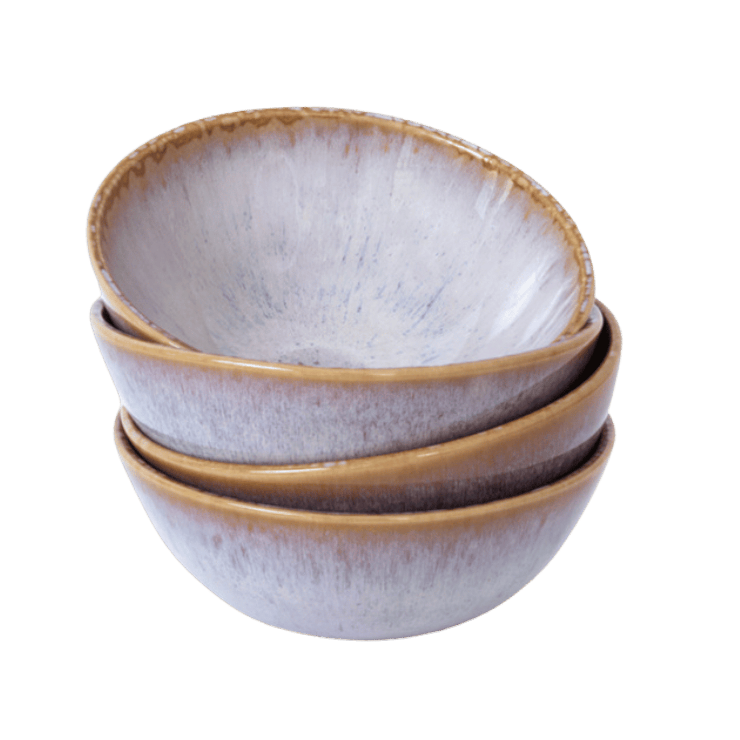 kleine Müslischale aus Keramik in creme