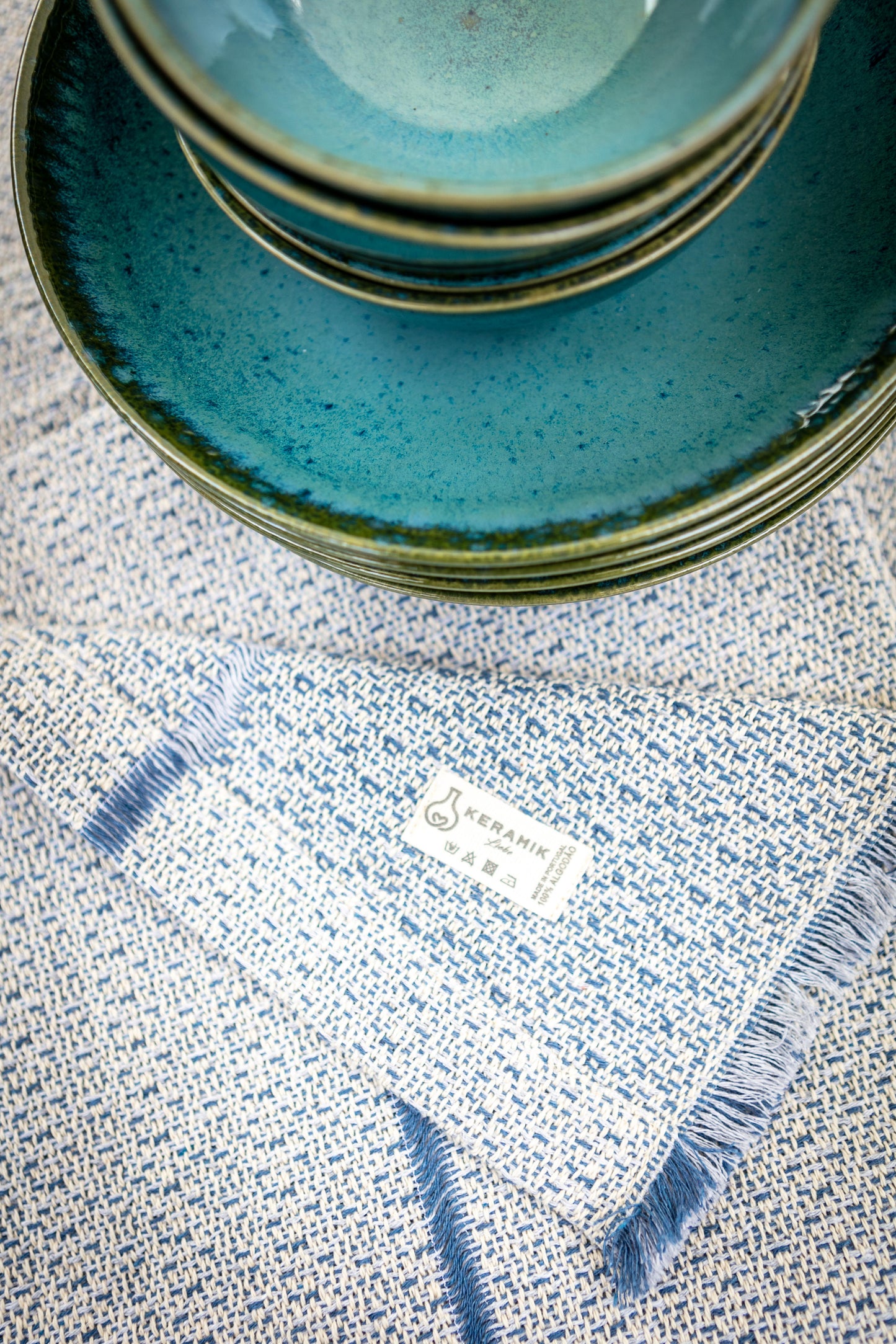 TISCHDECKEN AUS LEINEN AUS PORTUGAL