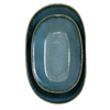 ovale Schale aus Keramik