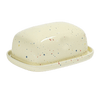 Butter dish in yellow egg back home
