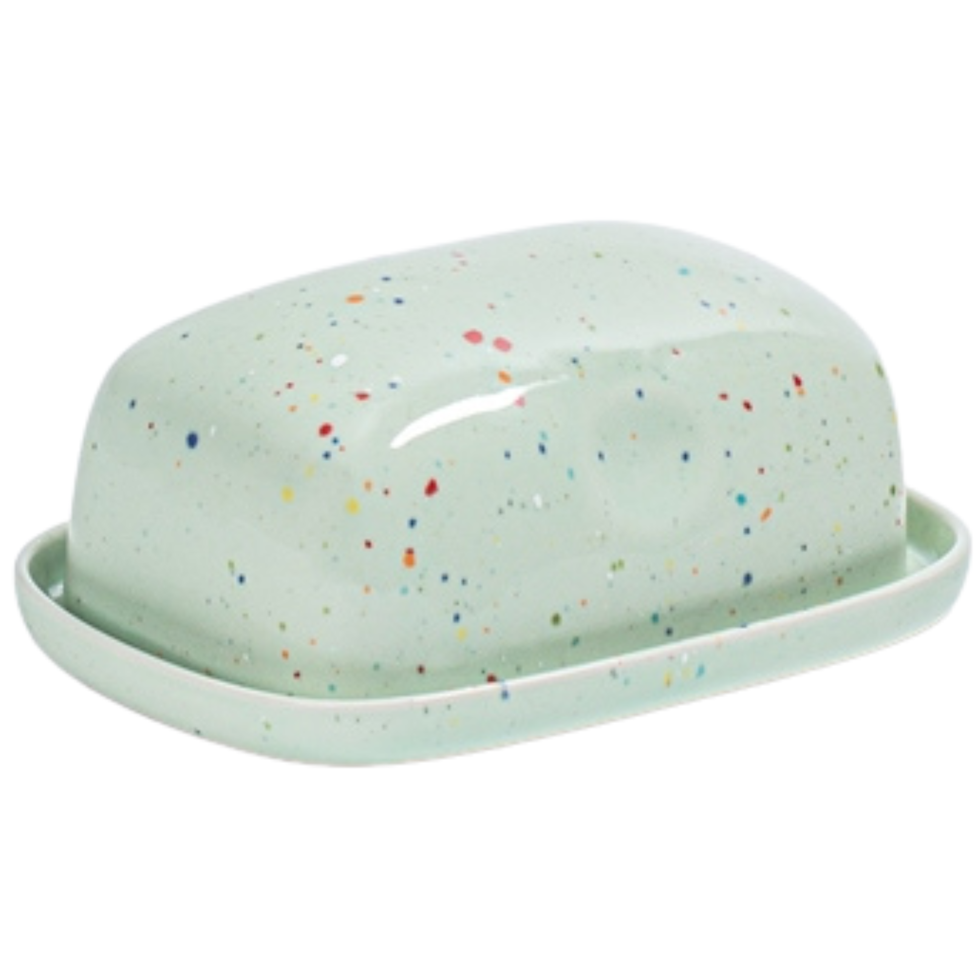 Keramik Butterdose New Party grün | Egg Back Home