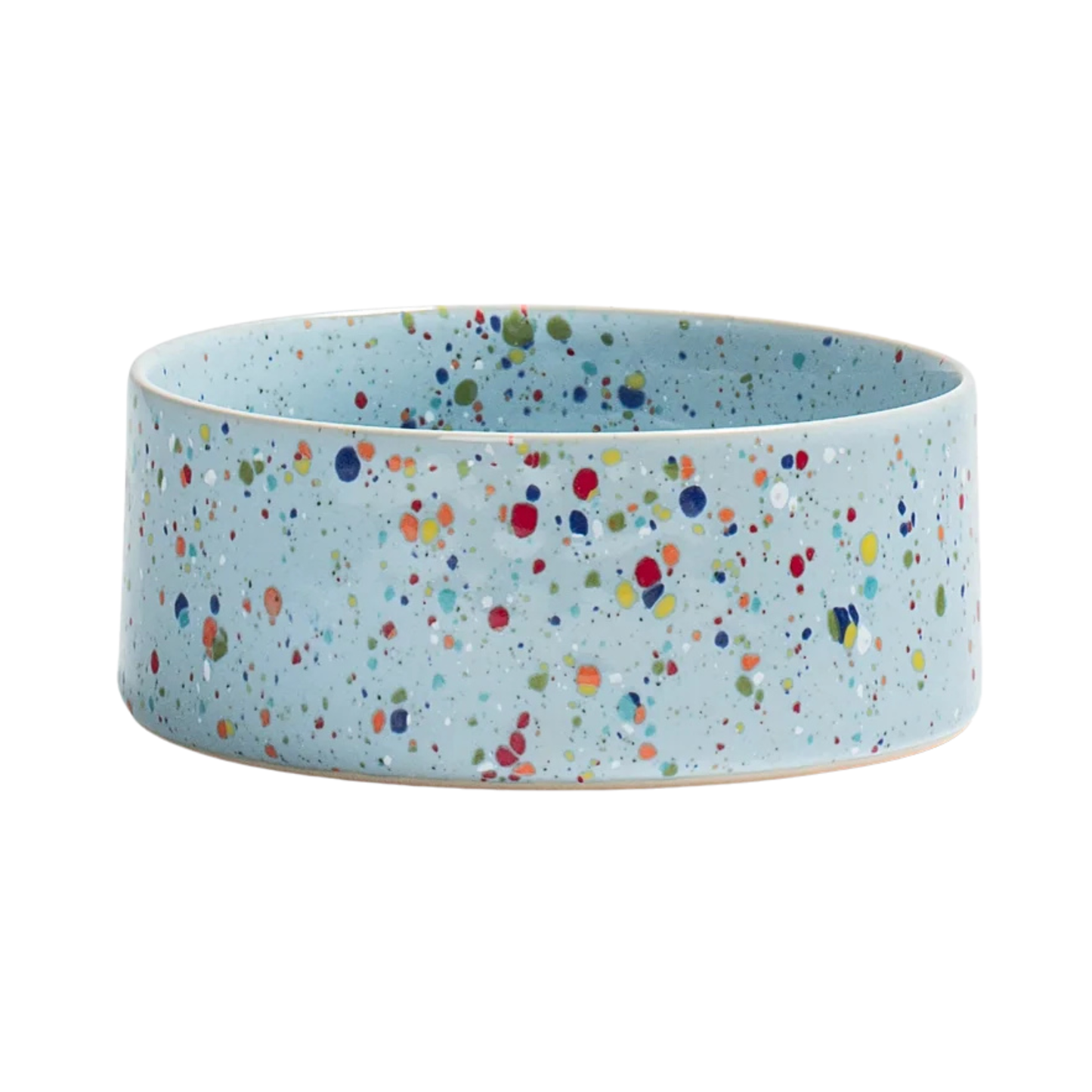 Keramik Hundenapf & Katzennapf 2er Set Ø16 cm Lila – Egg Back Home Party Futternäpfe