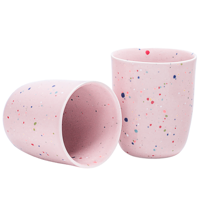 Keramik Becher New Party Lila – 220 ml | Egg Back Home